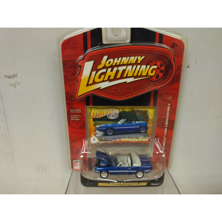 SHELBY GT-500 1970 CONVERTIBLE MUSCLECARS 1:64 JOHNNY LIGHTNING