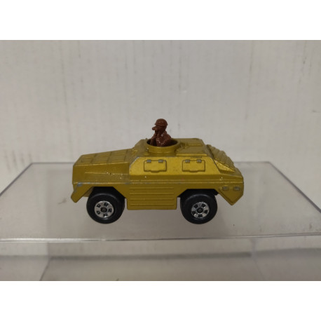 STOAT TANK GOLD ROLAMATICS 28 (2) 1:52/apx 1:64 MATCHBOX NO BOX