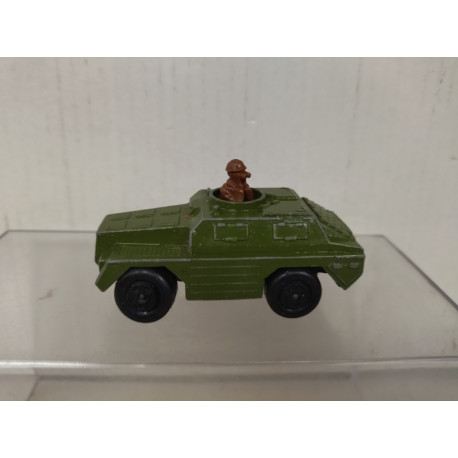 STOAT TANK GREEN MILITARY ROLAMATICS 28 1:52/apx 1:64 MATCHBOX NO BOX