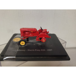 MASSEY-HARRIS PONY 820 1957 TRACTOR/FARMER 1:43 UH HACHETTE DEFECTUOSO