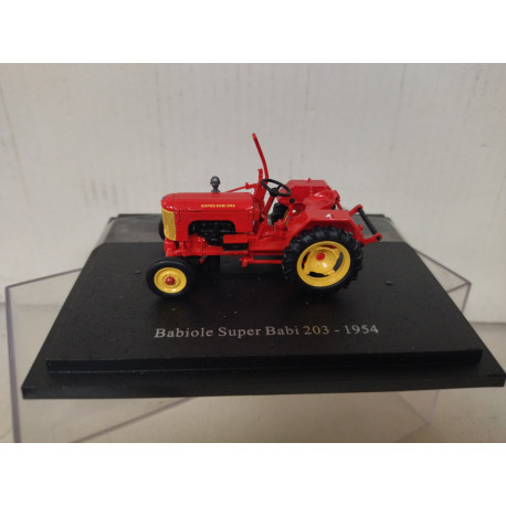 BABIOLE SUPER BABI 203 1954 TRACTOR/FARMER 1:43 UH HACHETTE DEFECTUOSO