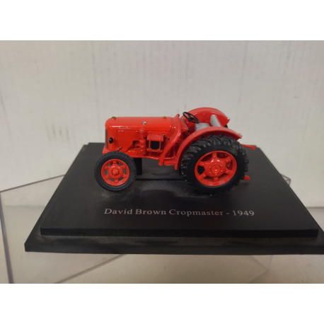 DAVID BROWN CROPMASTER 1949 (3) TRACTOR/FARMER 1:43 UH HACHETTE DEFECTUOSO