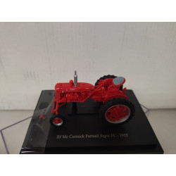 IH MC CORMICK FARMALL SUPER FC 1955 TRACTOR/FARMER 1:43 UH HACHETTE DEFECTUOSO