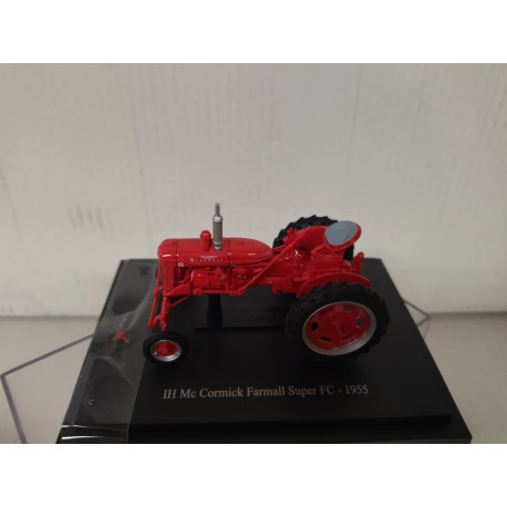 IH MC CORMICK FARMALL SUPER FC 1955 TRACTOR/FARMER 1:43 UH HACHETTE DEFECTUOSO