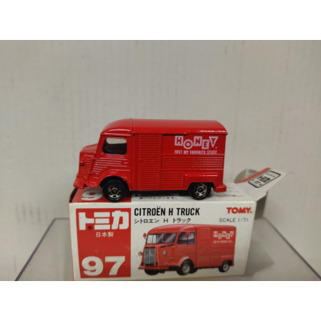 CITROEN TYPE H TRUCK HONEY apx 1:64 TOMICA 97