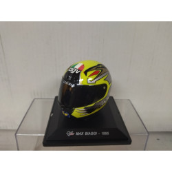 CASCO/HELMET 1995 MAX BIAGGI MOTO GP 1:5 SPARK ALTAYA