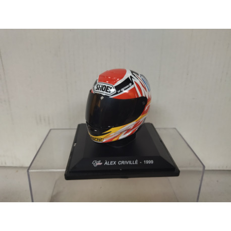 CASCO/HELMET 1999 ALEX CRIVILLE MOTO GP 1:5 SPARK ALTAYA