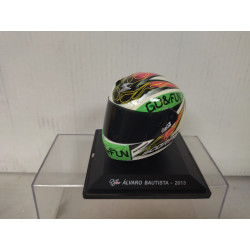 CASCO/HELMET 2013 ALVARO BAUTISTA MOTO GP 1:5 SPARK ALTAYA