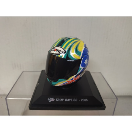 CASCO/HELMET 2005 TROY BAYLISS MOTO GP 1:5 SPARK ALTAYA