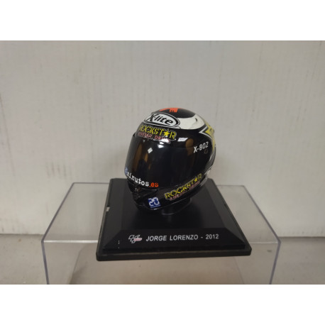 CASCO/HELMET 2012 JORGE LORENZO MOTO GP 1:5 SPARK ALTAYA