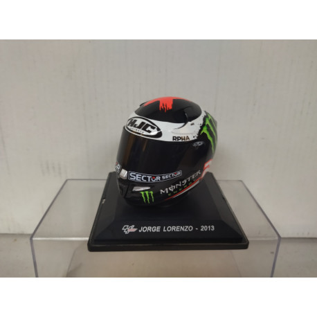 CASCO/HELMET 2013 JORGE LORENZO MOTO GP 1:5 SPARK ALTAYA