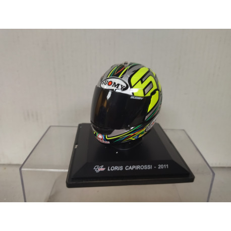 CASCO/HELMET 2011 LORIS CAPIROSSI MOTO GP 1:5 SPARK ALTAYA