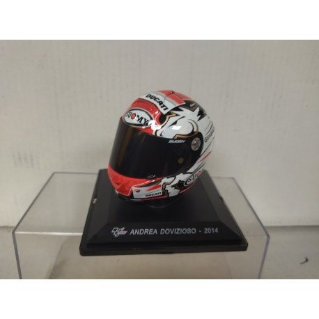 CASCO/HELMET 2014 ANDREA DOVIZIOSO MOTO GP 1:5 SPARK ALTAYA