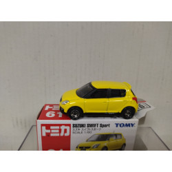 SUZUKI SWIFT SPORT YELLOW 1:60/apx 1:64 TOMICA 61