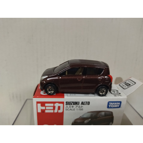 SUZUKI ALTO 7-Gen BROWN 1:56/apx 1:64 TOMICA 61