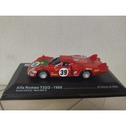 ALFA ROMEO T33/2 1968 24 H LE MANS GIUNTI-GALLI 1:43 ALTAYA IXO