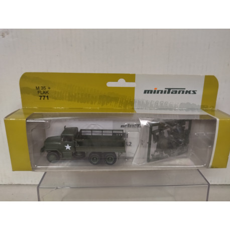 M35 TRUCK + FLAK 1:87 H0 MINITANKS 771 ROCO