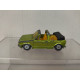 VOLKSWAGEN GOLF 1 GLS CABRIO GREEN/YELLOW 1:55/apx 1:64 SIKU 1033 NO BOX