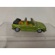 VOLKSWAGEN GOLF 1 GLS CABRIO GREEN/YELLOW 1:55/apx 1:64 SIKU 1033 NO BOX