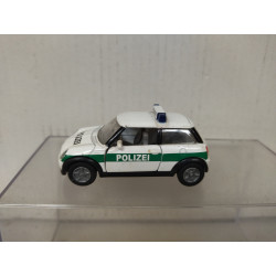 MINI COOPER POLIZEI (2) 1:55/ apx 1:64 SIKU 1330 NO BOX