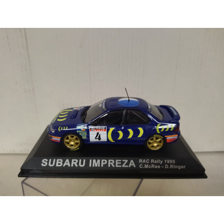 SUBARU IMPREZA 1995 RALLY RAC COLIN MCRAE 1:43 ALTAYA IXO