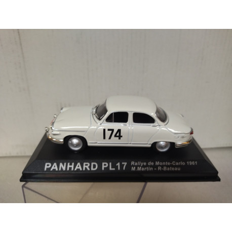 PANHARD PL17 1961 WIN RALLY MONTE CARLO M.MARTIN 1:43 ALTAYA IXO