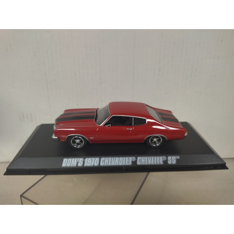 CHEVROLET CHEVELLE 1970 SS DOM´S FAST & FURIOUS 1:43 GREENLIGHT