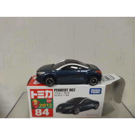 PEUGEOT RCZ DARK BLUE 1:64/apx 1:64 TOMICA 84