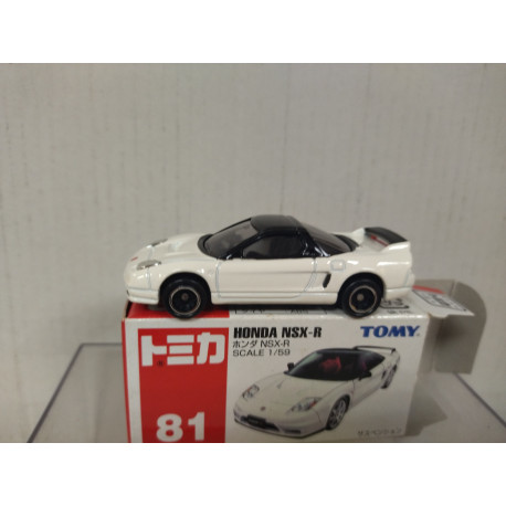 HONDA NSX-R WHITE 1:59/apx 1:64 TOMICA 81