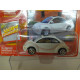 VOLKSWAGEN NEW BEETLE 2000 WHITE 1:64 JOHNNY LIGHTNING