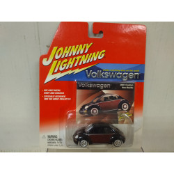 VOLKSWAGEN NEW BEETLE 2001 CUSTOM BROWN/BLACK 1:64 JOHNNY LIGHTNING