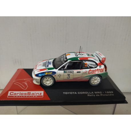 TOYOTA COROLLA WRC 1999 RALLY FINLANDIA CARLOS SAINZ 1:43 ALTAYA IXO