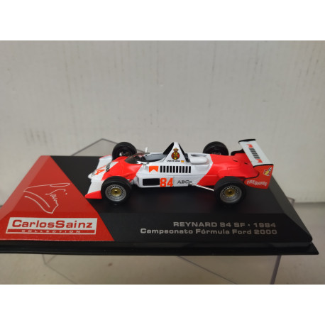 REYNARD 84 SF 1984 CAMP.FORMULA FORD 2000 CARLOS SAINZ 1:43 ALTAYA IXO