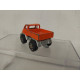 CAMION FS (UNIMOG) ORANGE/RED 1:66/apx 1:64 POLISTIL RJ126 NO BOX