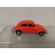 VOLKSWAGEN 1200 LS BEETLE RED/ORANGE apx 1:64 ERTL NO BOX