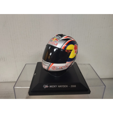 CASCO/HELMET 2006 NICKY HAYDEN MOTO GP 1:5 SPARK ALTAYA