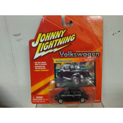 VOLKSWAGEN BEETLE 1966 BLACK 1:64 JOHNNY LIGHTNING