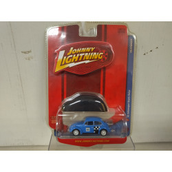 VOLKSWAGEN BEETLE 1965 n65 RALLY BLUE 1:64 JOHNNY LIGHTNING