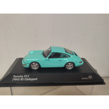 PORSCHE 911 (964) RS CLUBSPORT MINT GREEN 1:43 SOLIDO S4312903