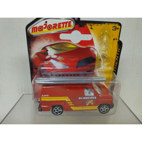 FORD ECOLINE BOMBEROS 1:63/apx 1:64 MAJORETTE 271 BOX