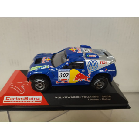 VOLKSWAGEN TOUAREG 2006 RALLY LISBOA DAKAR SAINZ 1:43 ALTAYA IXO