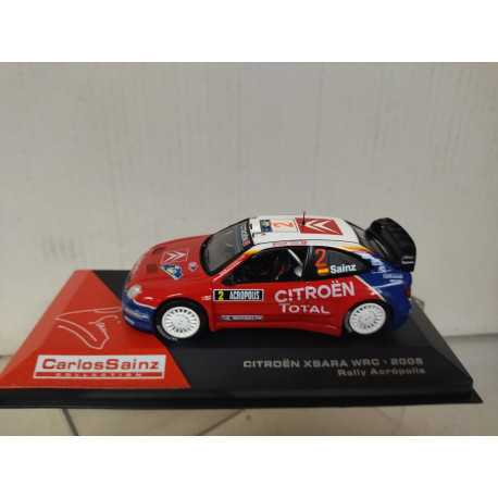 CITROEN XSARA WRC 2005 RALLY ACROPOLIS SAINZ 1:43 ALTAYA IXO