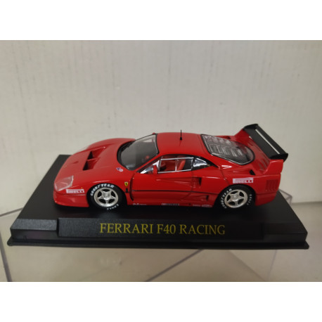 FERRARI F40 RACING RED 1:43 SALVAT IXO HARD BOX