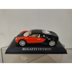 BUGATTI VEYRON RED & BLACK DREAM CARS 1:43 ALTAYA IXO