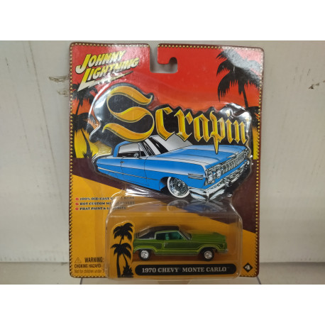 CHEVROLET MONTE CARLO 1970 SCRAPIN 1:64 JOHNNY LIGHTNING