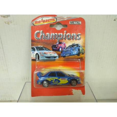 SUBARU IMPREZA WRC RALLY CHAMPIONS 1:57/apx 1:64 MAJORETTE 275