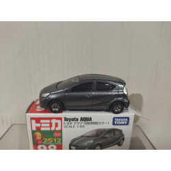 TOYOTA AQUA GREY 1:59/apx 1:64 TOMICA 98