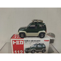 MITSUBISHI PAJERO JR (WITH ROOF CARRIER) 1:56/apx 1:64 TOMICA 112