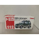 MITSUBISHI PAJERO JR (WITH ROOF CARRIER) 1:56/apx 1:64 TOMICA 112