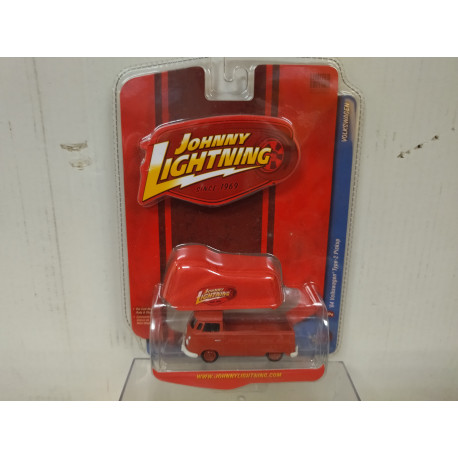 VOLKSWAGEN T1 1964 PICKUP RED 1:64 JOHNNY LIGHTNING